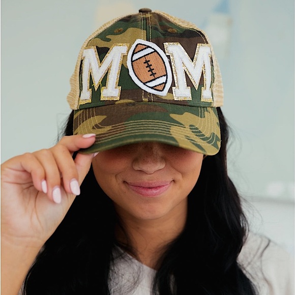 🆕🏈JUDITH MARCH: Biggest Fan Football MOM Hat